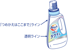 アタック抗菌EX ラク干しプラス つめかえ用1460g | 花王